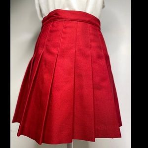 Pleated tennis skirt